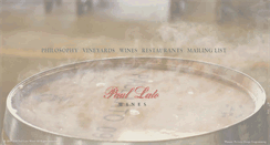 Desktop Screenshot of paullatowines.com